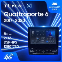 TEYES X1 For Maserati Quattroporte 6 M156 2017 - 2020 Car Radio Multimedia Video Player Navigation GPS Android 10 No 2din 2 din dvd