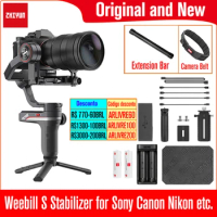 Zhiyun Weebill S Gimbal Stabilizer for DSLR/Mirrorless Camera Sony A7M3 A7III A7R3 Nikon Z6 Z7 Panasonic GH5 GH5s Canon