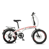 Factory direct sale folding adults bicycle two wheel bicycle with dual disc brake 20 inch bike for adult