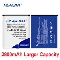 HSABAT 0 Cycle 2800mAh NBL-43A2300 Battery for neffos C5s TP704A TP704C C5A TP703A Mobile Phone Replacement Accumulator