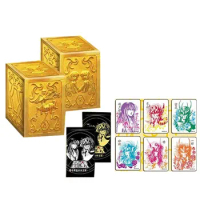 Saint Seiya Collection Cards Game Letters Cards Table Board Toys For Family Children Christmas Gift
