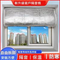 馬路邊窗戶隔音神器臨街消音棉睡覺專用隔音超強窗戶貼吸音簾