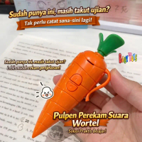 BabyToys Mainan Pulpen Wortel Rekam Suara Police Officer Recorder Props Bisa Tulis Record Bolpoin Pe