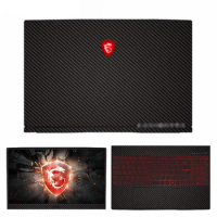 Carbon Laptop Sticker Protector Cover for MSI GF66 GP76 GE76 GP66 GE66 GE65 GS66 GL75 GT70 GP65 GL65 GP75 GT75VR GF75 GS75 GS65