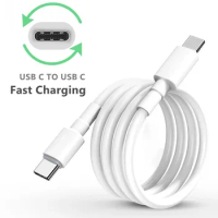 Original 30W Type C To Type C Cable USB C Fast Charger Cables For Samsung Galaxy S21 Ultra 5G S20 S10 S9 Note 20 10 A71 A51 A52