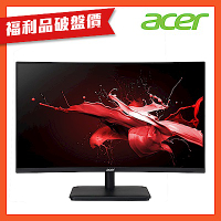 (福利品)Acer ED270R P 27型曲面電競螢幕 窄邊框 支援FreeSync 165Hz刷