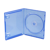 Blue CD Discs Storage Bracket Box for Sony Playstation 5 for PS5 Games Single Disk Cover Case Replacement