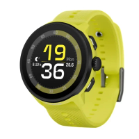 Suunto Run 不鏽鋼(矽膠錶帶) GPS 戶外手錶 青檸色