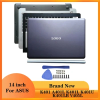 Silver For ASUS K401 A401L K401L K401U K401LB V405L Laptop LCD Back Cover/Front Bezel/Hinges/Hinges 