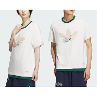 Adidas DB GFX TEE U IN1071 男女 短袖 上衣 T恤 亞洲版 迪士尼 小飛象 聯名 米白 綠