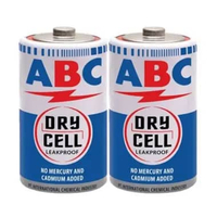 2 PCS BATERAI ABC BESAR R20 **
