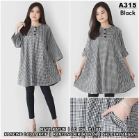 ISF Tunik Yuta Big Size XXXL Ld 130 cm P 88 cm B 185 gr Cotton Polyester #4309