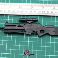 1/6 Scale HK SL8 Assault Rifle Plastic Gun Model Assemble 4D Puzzles Toy for 12" Action Figures Soldier Model