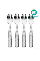 ALESSI 貝類叉4件組 COLOMBINA FISH #FM23/36S4【299免運領券再享折扣】