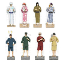 Anime Kondou Isao Yamazaki Sagaru Katsura Kotarou Figures Doll Acrylic Stands Model Cosplay Kimono Toy for Gift