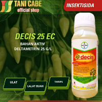 Bayer INSEKTISIDA DECIS 25 EC 500 ML PESTISIDA UNTUK HAMA TANAMAN ulat dan lalat buah dengan bahan a