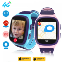 Kids Watches 4G Video Call Waterproof HD Camera Smart Watch Children's Gift Boys Girls Sport Smart Wristwatch Wifi GPS Position