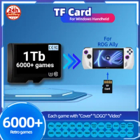 TF Game Card For ROG Ally Memory Classic Retro Games PS2 PSP 3DS Windows Portable Console Gaming Handheld 1TB Pegasus