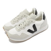 【VEJA】休閒鞋 SDU REC Alveomesh 女鞋 白色 黑色 麂皮 法國小白鞋 運動鞋(RR0102364A)