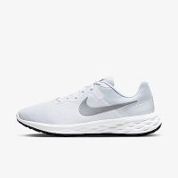 Nike Revolution 6 NN [DC3728-100] 男 慢跑鞋 運動 休閒 健身 緩震 透氣 舒適 灰白