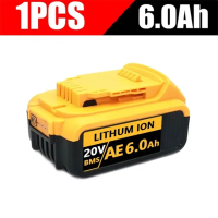 Brand new 20V 12Ah MAX Lithium Battery Power Tool Replacement for DeWalt DCB184 DCB181 DCB182 DCB200