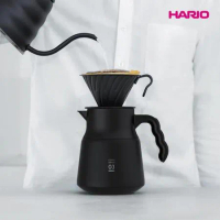 HARIO V60 VHSN系列雙層真空不鏽鋼保溫咖啡壺PLUS 03 800ml (2-6杯) VHSN80