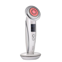 Notime High Frequency Vibration Photon Rejuvenation Electric Ion Facial Massager RF Ems Beauty Instrument