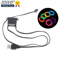 5V USB Adapter Driver 1-5M El Wire Electroluminescent Light Controller Inverter