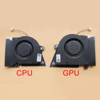 New Laptop CPU GPU Cooling Fan for Asus ROG Zephyrus G14 GA401 GA401I GA401IV GA401IU Cooler DC12V