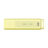 【TCELL 冠元】USB2.0 8GB 文具風隨身碟(奶油色)