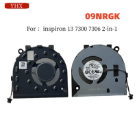 New Original FOR Dell Inspiron 13 7300 7306 2-in-1 CPU Cooling Fan 09NRGK