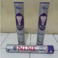 Shuttlecock NINE SUPER SILVER / Shuttlecock Badminton NINE SUPER SILVER / Kok Bulu Tangkis NINE SUPE