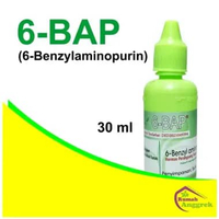 6-BAP 30 ml 10.000 ppm hormon BAP hijau Benzylaminopurine tunas biru anggrek tumbuhan BA pupuk tetes