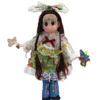 【A-ONE 匯旺】莉莉安 手偶娃娃 送梳子可梳頭 換裝洋娃娃家家酒衣服配件芭比娃娃公主布偶玩偶玩具布袋戲偶公仔