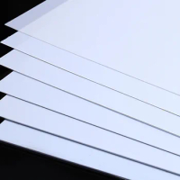 1Pcs Black/White ABS Plastic Board Model Sheet Material for DIY Model Part Accessories Thickness 1mm/1.5mm/2mm/3mm