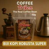 Triken Biji Kopi Robusta Super 250 & 500 gram - Bubuk Kopi Organik Terbaik UD TRIKEN JAYA SENTOSA In