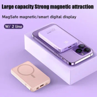 20000mAh Wireless Powerbank Portable Charger Li-polymer Auxiliary Battery Wireless Fast Charging for Xiaomi Huawei Call Phones