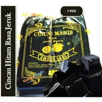 Cincau Hitam Rasa Jeruk Manis Segar - Cincau Kotak Hitam Rasa & Wangi Jeruk Manis Fresh | 1 Pcs [ Ha