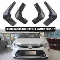 Front Rear Mud Flaps Splash Guards ABS Car Accessories 4pcs/set For Toyota Camry 2015 2016 2017 Mudguards Fender