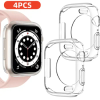 Case for Apple Watch 49MM 44MM 45MM 41MM 40MM 38MM 42MM No Screen Protector Full TPU Bumper Cover Iwatch Series Ultra 9 8 7 SE 6