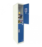 Krisbow LOCKER 2 DOORS SINGLE COLOUMN BLUE 10091354