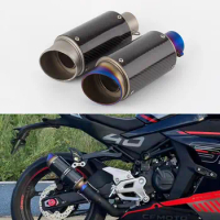 36-51mm Motorcycle exhaust with DB killer AR exhaust muffler for ZX6R GSX1300R Z1000 NINJA650 CBR650 CBR1000RR KLX VERSYS 1000