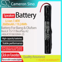 Cameron Sino 2600mAh Battery J406/ICR18650NH-2S for Bang&amp;Olufsen BeoLit 15, BeoLit 17, BeoPlay A2, BeoPlay A2 Active