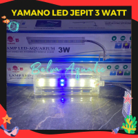 YAMANO LED 3 WATT Lampu Klip Jepit Mini Tank 20-40cm LED Clip Aquarium Aquascape Akuarium