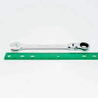 Marathon Folding Ne Gear Ring Wrench, Size 19, Length 246.2 Mm. 5 Degree Adjustment, 72 Teeth, 180 D