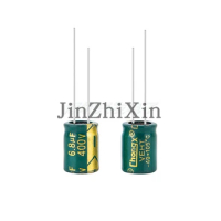400v6.8uf switch power LED new direct plug aluminum electrolytic capacitor 6.8uf 400V size 10x13