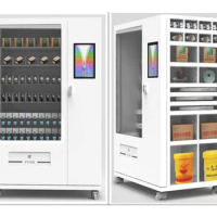 Custom Vending Machine Snacks And Drinks &amp; Combo Vending Machine