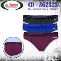 3 Pcs Celana Dalam Pria Dewasa Agree Cd 2323