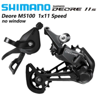 SHIMANO DEORE M5100 11Speed Derailleur SHADOW RD-M5100 SGS 1x11S SL-M5100-R RD-M5120 11 Speed Mountain Bike 11V MTB Bicycle Part