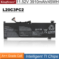 KingSener L20M3PC2 L20C3PC2 Laptop Battery For Lenovo ideapad Gaming 3 15ACH6 15IHU6 82K1 82K2 L20L3PC2 L20D3PC2 11.52V 45WH